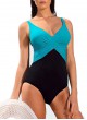  Two Shoulder Straps Cross Band Style Bathing Suit
